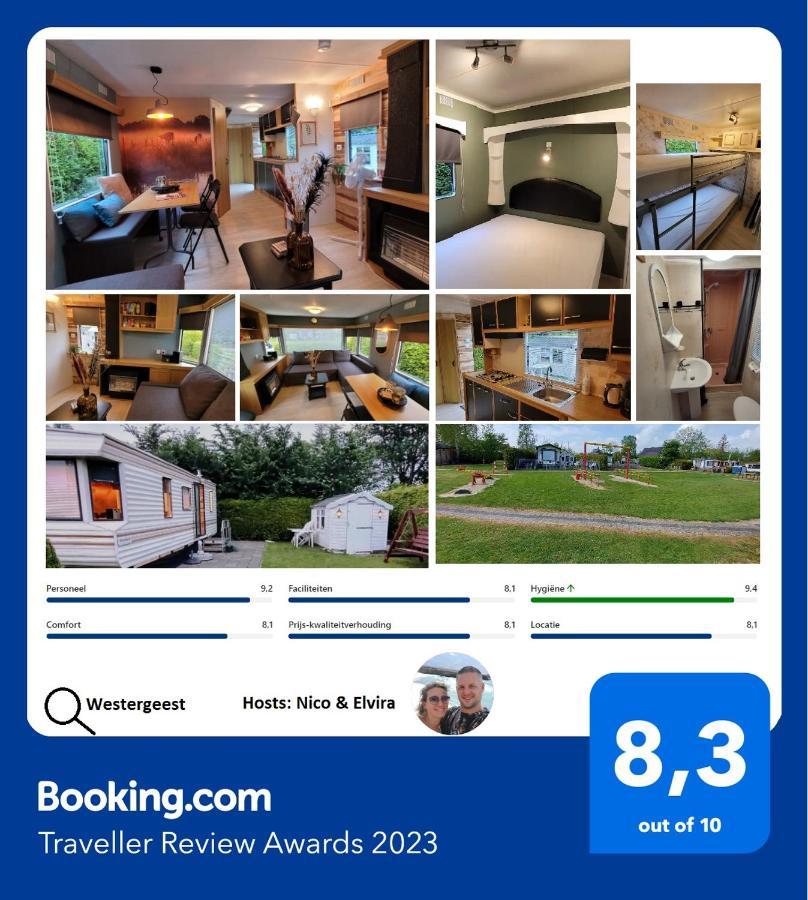 Familychalet De Schaapskooi, 6-Persons, Big Private Garden, Dogs Aloud Westergeest Екстериор снимка